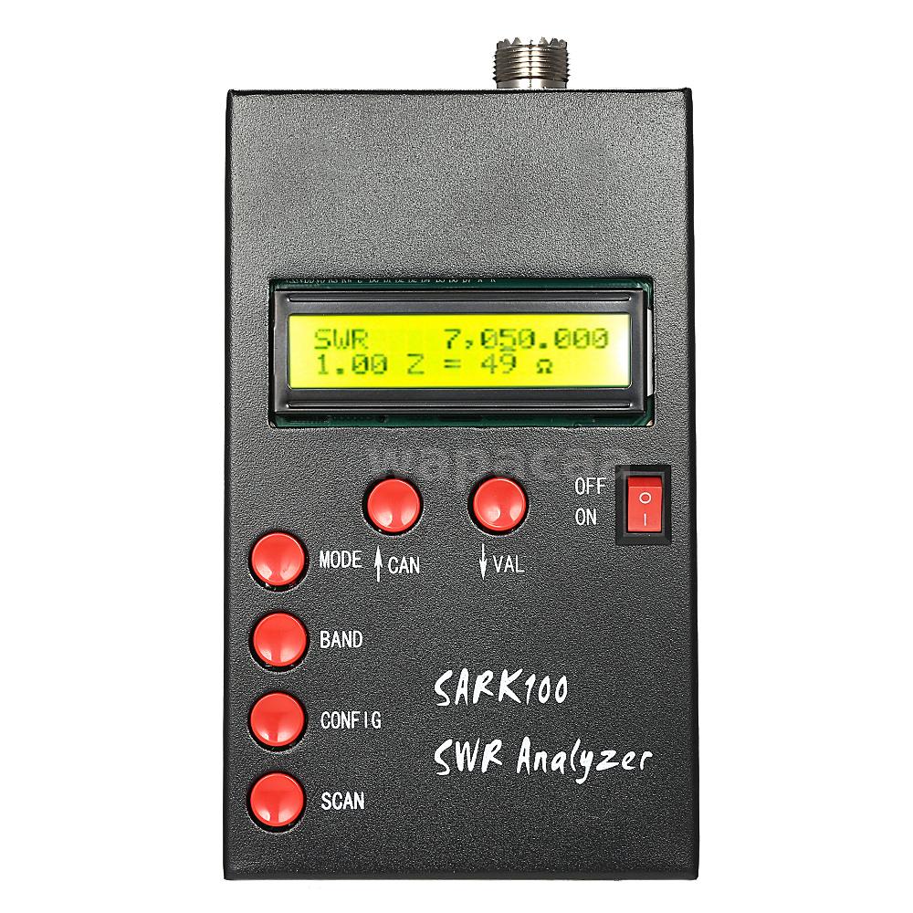 1-60MHz HF ANT SWR Antenna Analyzer Meter Tester for Ham Radio